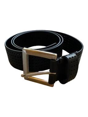 Brand Unknown | Men's Black Belt  | Size 36 | 0857